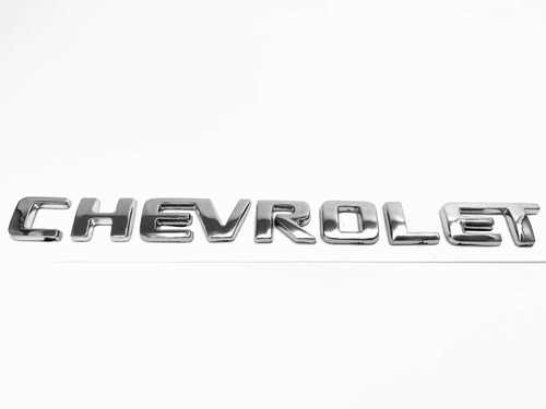 Emblema Chevrolet Cromado