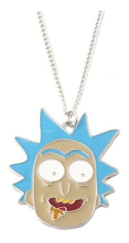 Collar Rick & Morty Rick Colgante Cadena Celeste Personaje