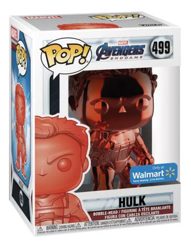 Funko Pop - Pop! Marvel - Avengers - Hulk Rojo # 499walmart