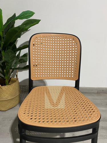 Set 4 Sillas Comedor/terraza/camping Rattan Modelo Lombardia