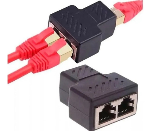 Kit 2 Emendas Rj45 Fêmea X 2 Fêmeas - Cabo De Rede 8 Vias 