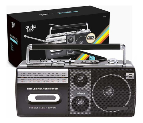 Radio Retro Grabadora De Cassette