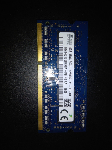 Memoria 4gb Ram Ddr3 1600 Mhz