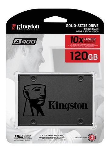 Disco Duro Solido 120gb Ssd Kingston A400 | Oferta | Factura