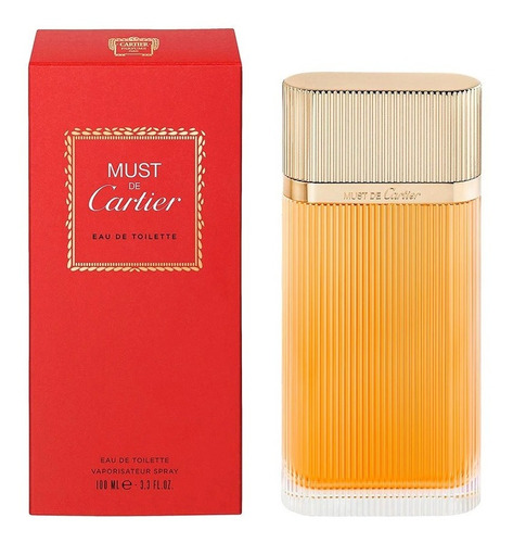 Perfume Original Must De Cartier Para Mujer 100ml