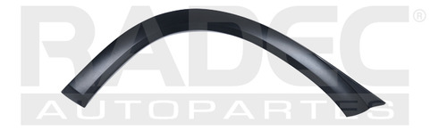 Moldura Arco Trasera Chevy 2004 - 2008 P/pintar Sedan Izq