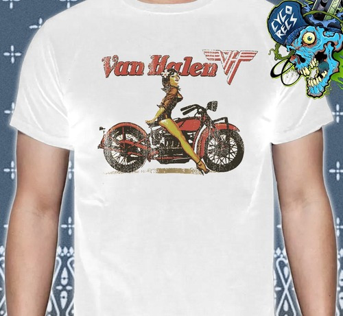 Van Halen - Moto Girl - Rock - Polera- Cyco Records