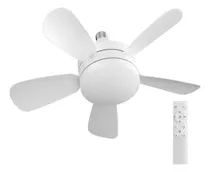 Comprar Ventilador Techo 5 Aspas Con Luz Portalamparas 3 Velocidades Estructura Blanco Aspas Blanco Diámetro 45 Cm Frecuencia 50 Material De Las Aspas Plástico
