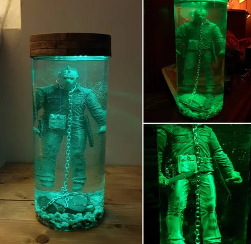 Figura Jason Lampara Led Viernes 13 Super Definida