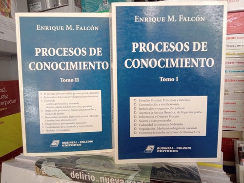 Enrique Falcón / Procesos De Conocimiento 2 Tomos 