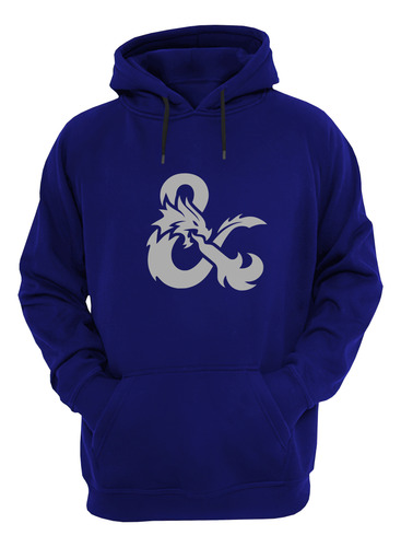 Dungeons And Dragons Logo & Buzo Canguro Friki Tu Eres #2