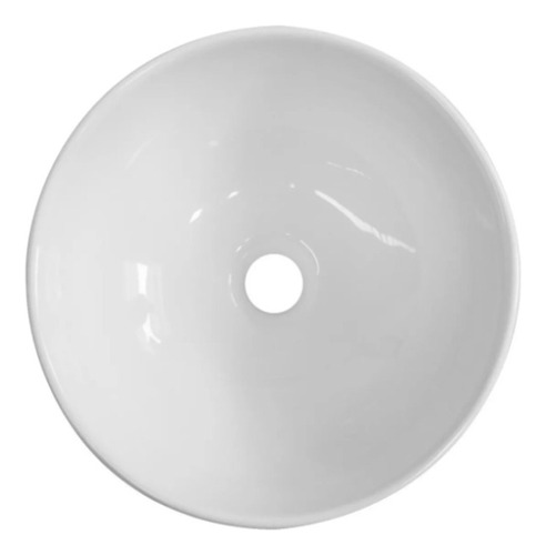 Ovalin Para Mueble De Baño Blanco Tipo Bolw 32cm  