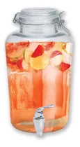 Comprar Dispensador Bebidas Vitrolero Garrafon Mason Jar Vidrio 4l