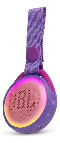 Parlante JBL JR Pop portátil con bluetooth waterproof iris purple 110V/220V 