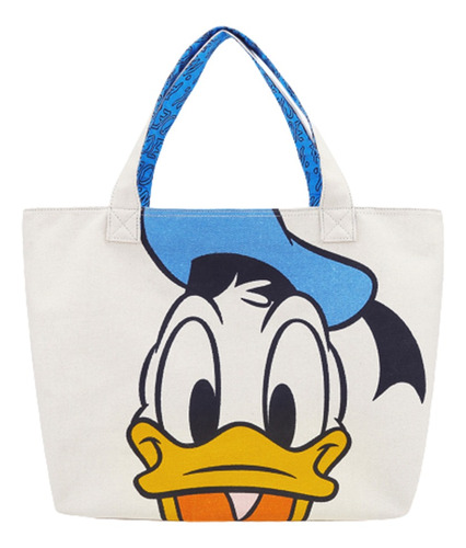 Cartera Bolso Lona Playero Casual Donald Disney Store