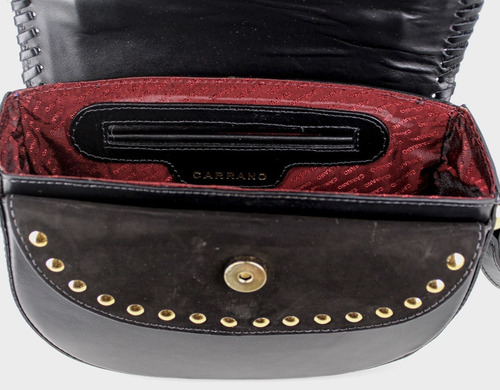 Imagem 6 de 7 de Bolsa Couro Transversal C/ Franja Shoulder Carrano 800457