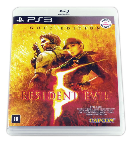 Resident Evil 5 Gold Edition Original Playstation 3 Ps3