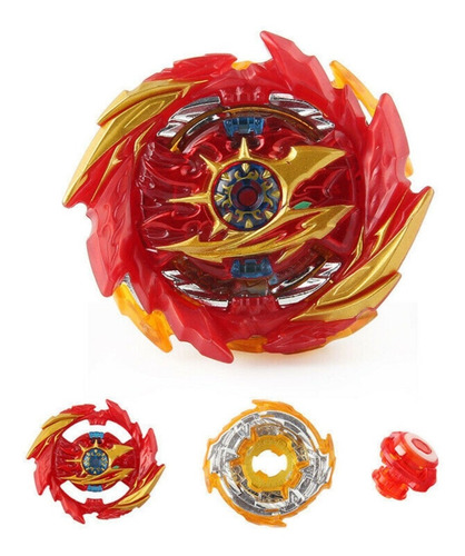 Imagen 5 de 5 de Beyblade Burst Superking Super Hyperion Lanzador De Chispas