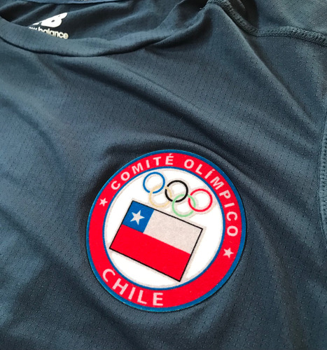 Camiseta Selección Chilena Comité Olímpico Talla M Azul (Usado)