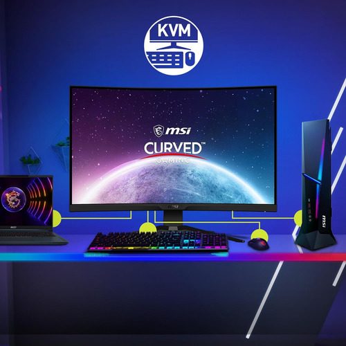 Monitor Msi Mag325cqrxf, 32 Rapid Va Gaming Monitor, 2560 X