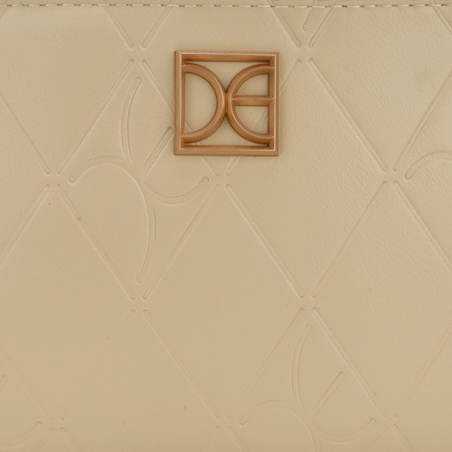 Bolsa Crossbody Cloe Sensyali Chico Color Beige