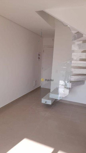 Imagem 13 de 20 de Cobertura À Venda, 90 M² Por R$ 780.000,00 - Jardim Portugal - São Bernardo Do Campo/sp - Co0271