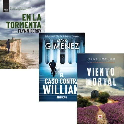 Pack Viento Mortal + En La Tormenta + William (3 Libros)