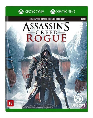 Assassins Creed Rogue - Xbox One - Xbox 360 - Novo - Física