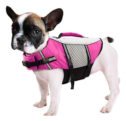 Dog Life Jacket Swimming Vest Lightweight High Reflecti...