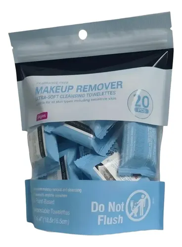 Comum Uso Lenços Demaquilantes Descartáveis (20pcs