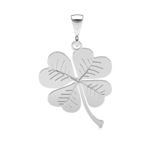 Imagen 1 de 8 de Dije De Plata Ley .925 Trébol Mujer Regalo Agálea Joyería