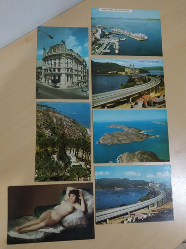 7 Postales De Coleccion De Vigo Pontevedra En Oferta 