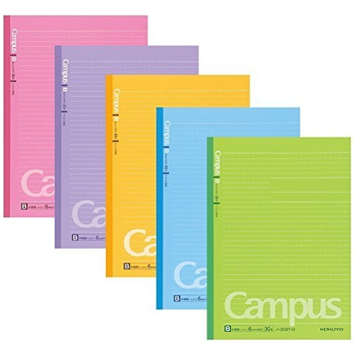 Kokuyo Campus - Cuadernos Semi-b5 Prepunteados, 0.236in, 30
