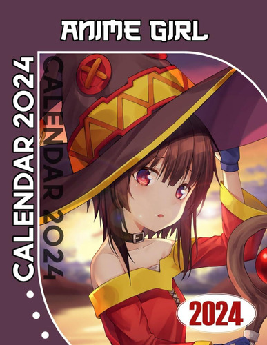 Libro: Anime Girl Calendar: Manga Anime Calendar From Januar