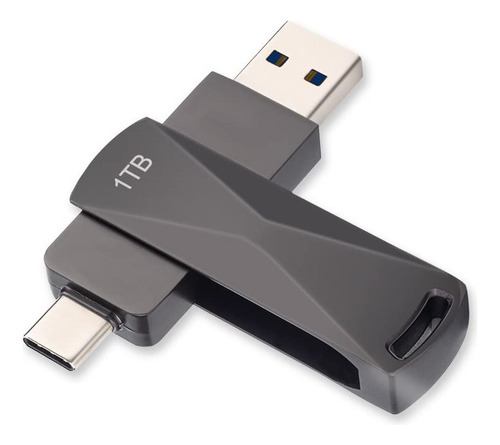 Unidad Flash Usb C Y Usb 3.0 De Doble Interfaz De 1 Tb High-