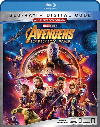 Blu-ray Avengers Infinity War / De Marvel Studios