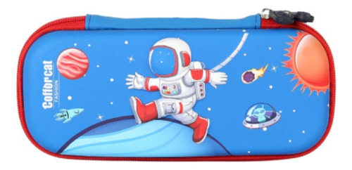 Cartuchera Escolar Astronauta Espacio 3d Útiles De Regalo!!
