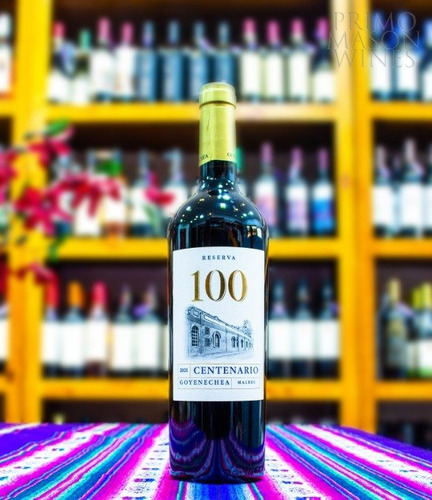 Vino Malbec Goyenechea Centenario 750ml - Pack X6 Unidades