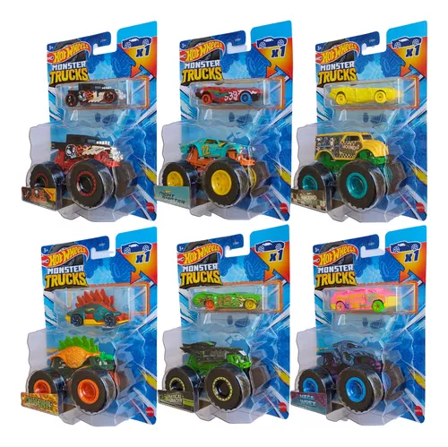 Monster Truck Hot Wheels Escala 1:64 Em Metal - Mattel Grh81