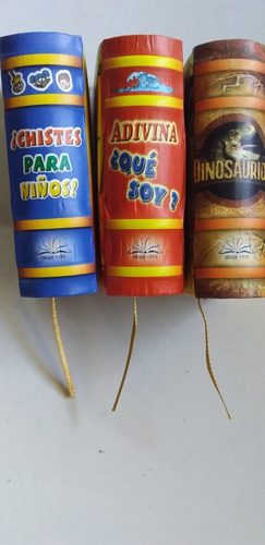 Pack 3 Minilibros: Chistes Niños/adivina Quien?/dinosaurios | Cuotas sin interés Pack 3 Minilibros: Chistes Niños/adivina Quien?/dinosaurios | Cuotas sin interés