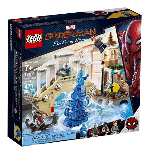 Lego Super Heroes Marvel Hydro-man Attack 76129