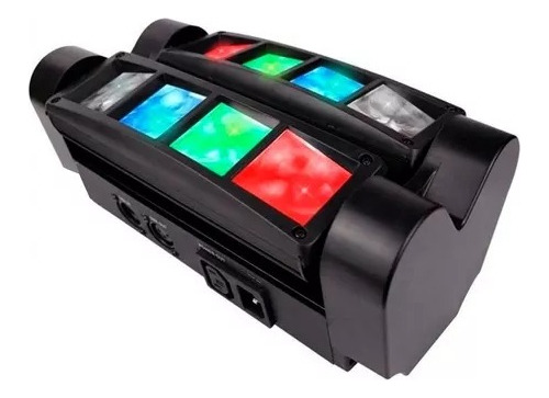 Cabezal Spider Led Rgbw Doble Barra De Led Movil Excelente !