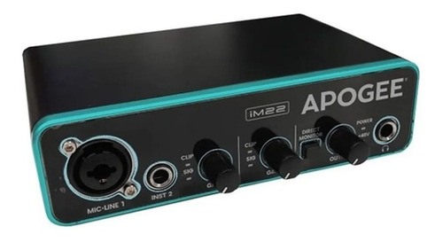 Placa De Audio Apogee Im22 Usb Interfaz Grabación 2 Canales