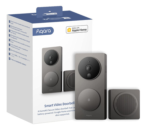 Aqara Video Doorbell G4 (timbre Incluido), Cámara De Segura