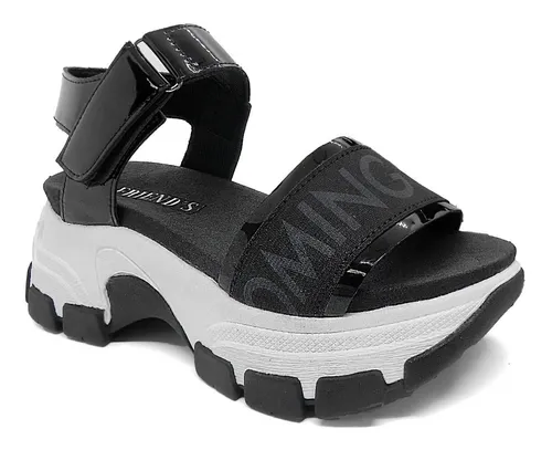 Sandalias plataforma deportiva outlet