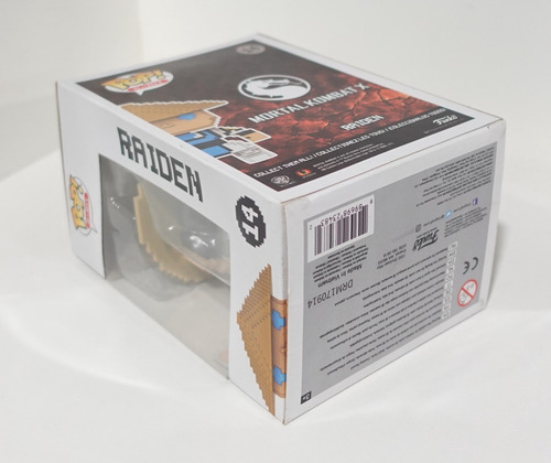 Figura De Accion Mortal Kombat X - Raiden 14 8-bit Exclusive (Usado)