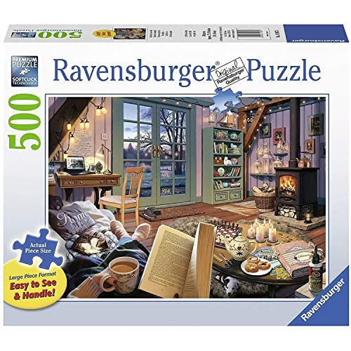 Ravensburger Cosy Retreat Rompecabezas De Gran Formato De 50