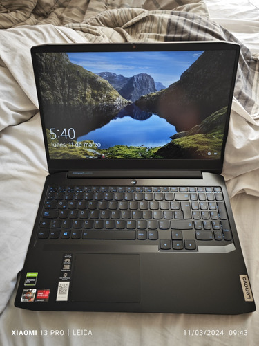 Notebook Lenovo Gaming Ryzen 5 8/512gb T. Video 4gb