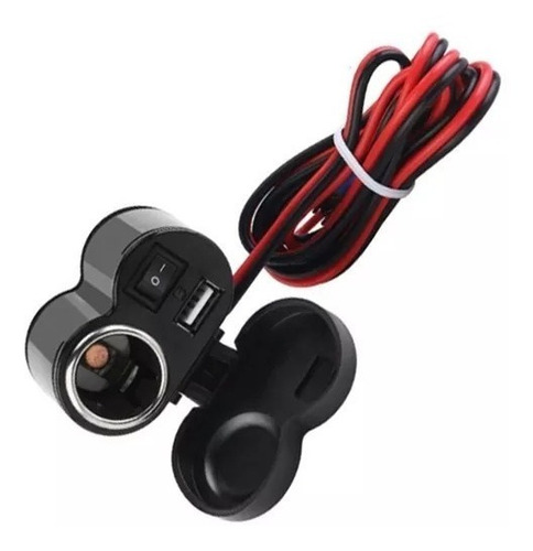 Imagen 1 de 8 de Cargador Toma 12v Usb Gps Celular Adaptador Soporte Fasmotos