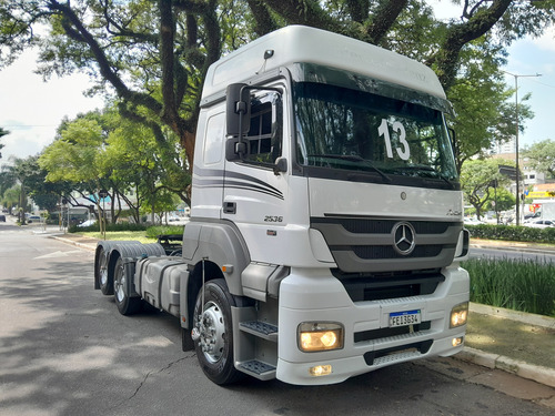 Mb 2536 Axor 2013 6x2 Automático Teto Alto Único Dono Novo